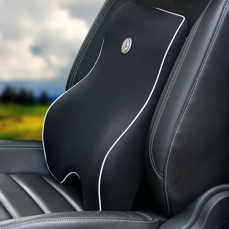 Lumbar cushion adjustable strap
