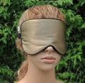 Champagne mulberry silk sleep mask