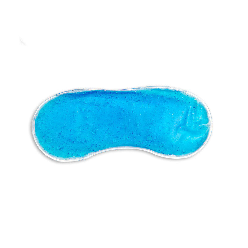 Cooling gel eye mask, hot and cold compress