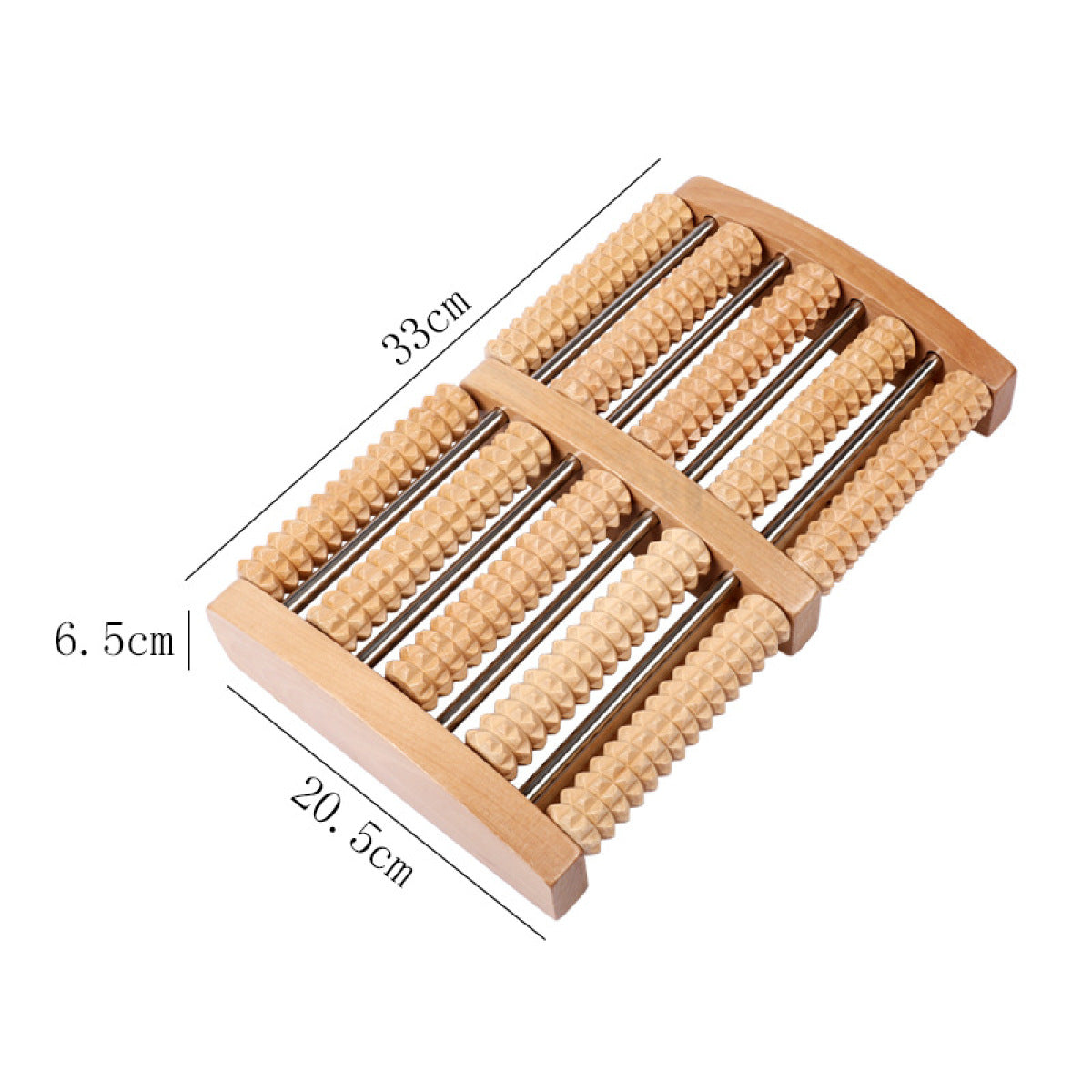 Wooden Foot Massage Roller detail