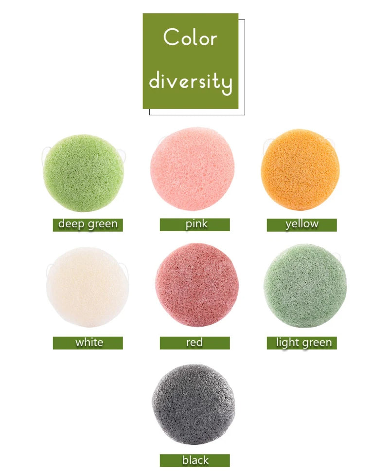 Konjac sponge texture detail